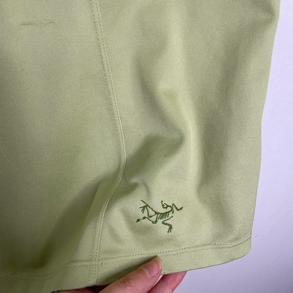 Arc'teryx green square neckline activewear bike tank top - Picture 4 of 7